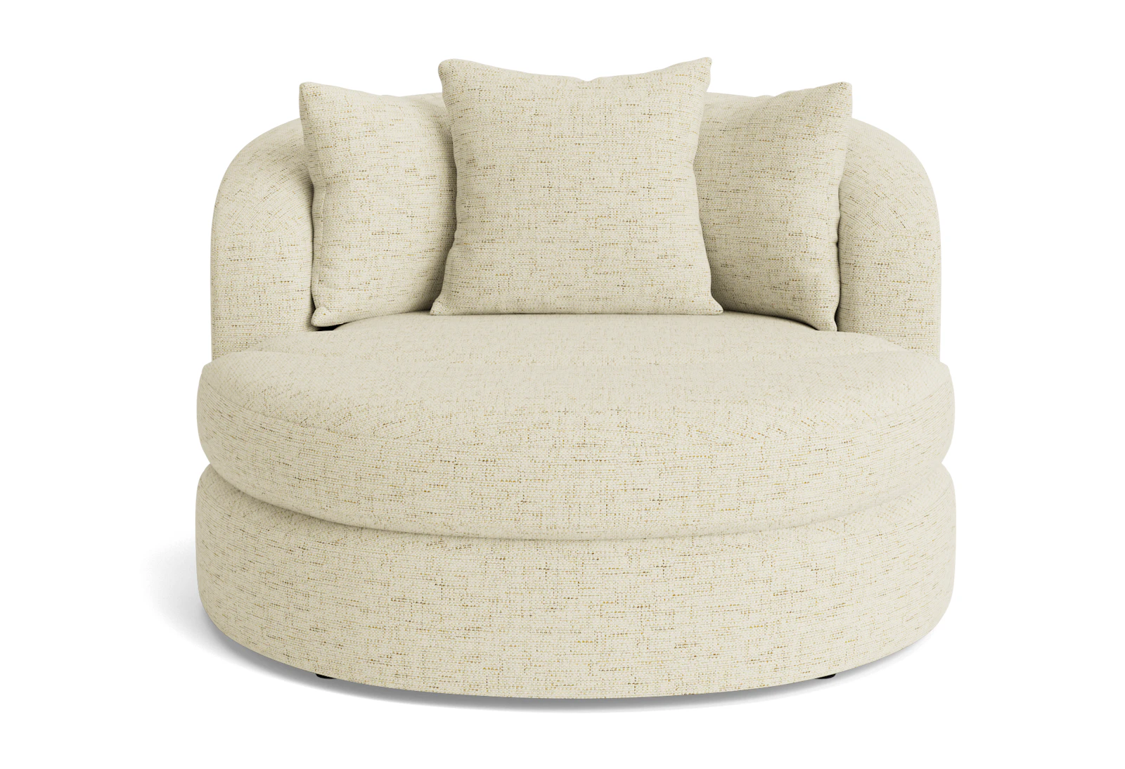 Amelia Grand Swivel Chair & Ottoman